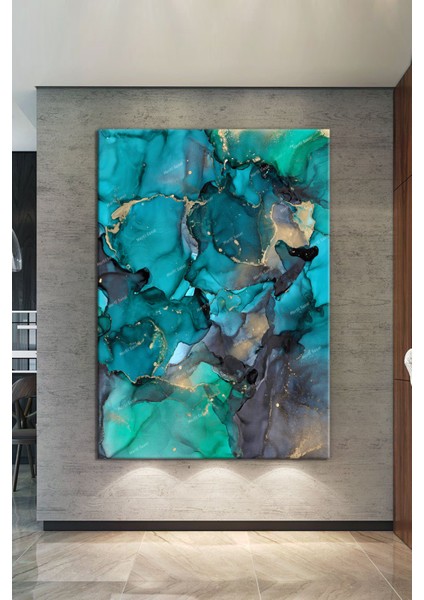 Soyut Sanatsal Dekoratif Sanatsal Kanvas Tablo (8 Farklı Ölçü) modelleri