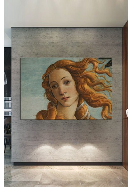 Sandro Botticelli The Birth Of Venus Venüsün Doğuşu Kanvas Tablo