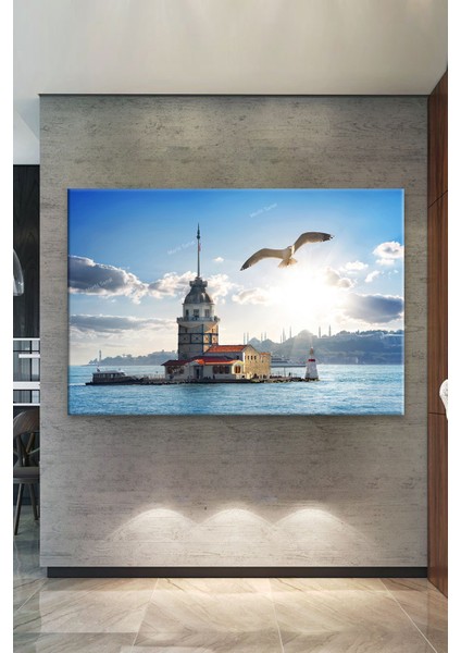 Kız Kulesi Istanbul Dekoratif Kanvas Tablo fiyatları