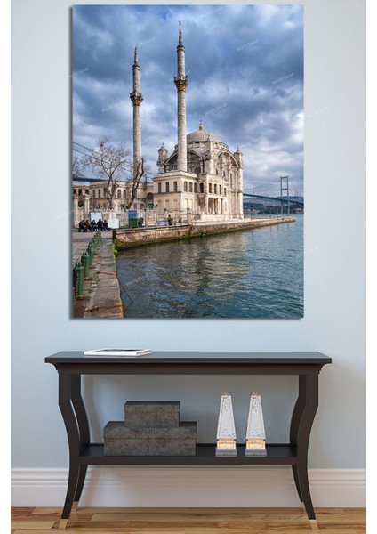 Ortaköy Camii Istanbul Şehir Manzara Kanvas Tablo fiyatları