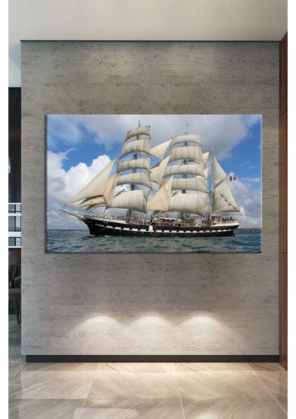 Yelkenli Gemiler Deniz Kanvas Tablo fiyatları