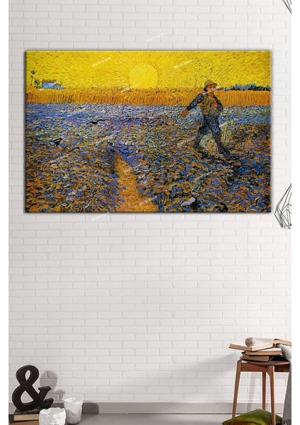 Vincent Van Gogh Ekim The Sower Kanvas Tablo fiyatları
