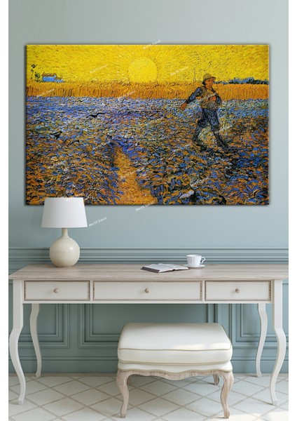 Vincent Van Gogh Ekim The Sower Kanvas Tablo