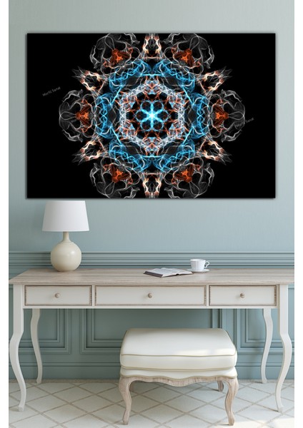 Yaşam Çiçeği Kutsal Geometri Sri Yantra Kanvas Tablo fiyatları