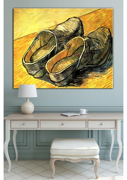 Vincent Van Gogh A Pair Of Leather Clogs Kanvas Tablo