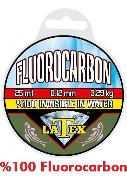Misina Latex Fluorocarbon 25 Mt.