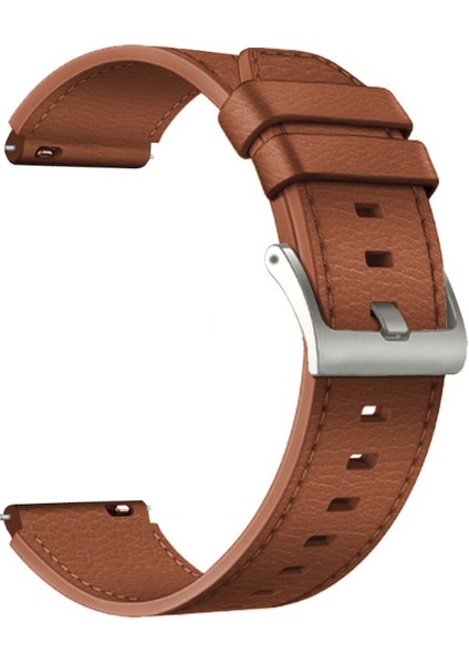 Huawei Watch Gt2 / Gt3 Pro Hakiki Deri Kayış 22 mm Evrensel (Yurt Dışından)