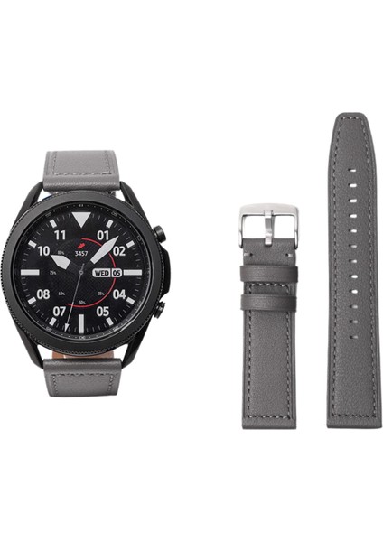 Huawei Watch Gt2 / Gt3 Pro Hakiki Deri Kayış 22 mm Evrensel (Yurt Dışından)