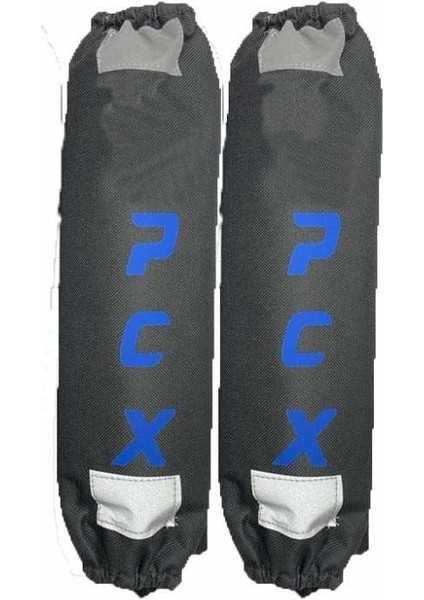 Honda Pcx Uyumlu Mavi (29 x 7 Cm) Amortisör Kılıfı