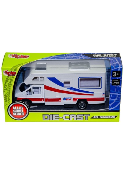 XFD889-311 Kutulu Çek Bırak Die-Cast Karavan - Vardem Oyuncak