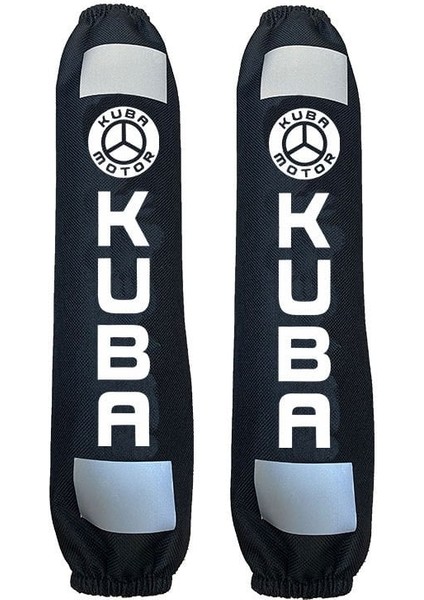 Kuba Uyumllu Beyaz (29 x 7 Cm) Amortisör Kılıfı