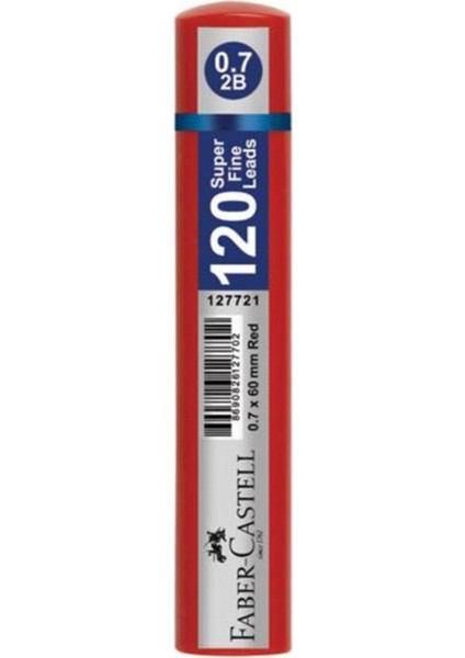 Min Kırmızı 120'LI 0.7 2b 60 mm