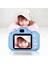 Blue Inter Mini 1080P Hd Kamera Çocuklar Için Dijital Fotoğraf Makinesi Cmr9 Çocuk Fotoğraf Makinesi 4