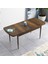 Concept Han Serisi 70X114 Açılabilir Mdf Barok Ahşap Desen Mutfak Masası Takımı 4 Sandalye 2