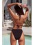 Şık Yüksek Bel Bikini Altı 5