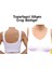 Kadın Toparlayıcı Crop Korse Kalın Askılı Seamless Dikişsiz Örme Büstiyer 2