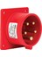 406209V 5X16A IP44 Makine Fişi -Düz-Vidalı Bağlantı 380-415 V 1