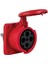 406530 4X63A IP44 Makine Prizi -Düz- 380-415 V 1
