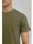 M-SN220 Bsc C T-Shırt 3fx Haki Erkek Kısa Kol T-Shirt 4