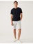 Regular Fit Çizgili Chino Şort 1