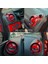 FD Otomotiv Renault Clio 4 / Kırmızı Renk Full Set / Torpido Konsol Kaplama 2