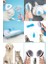 Basmalı Kedi Köpek Evcil Hayvan Temizleme Masaj Aleti Kedi Fırça ve Tarağı Kıl Tüy Toplama 4