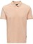 Düz Pembe Erkek Polo T-Shirt 22021769_ONSTRAVIS Slım Washed Ss P 3