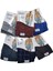 Erkek Baskılı Karışık Renk Boxer 130 - 12 Adet 1