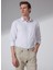 Klasik Yaka Armürlü Beyaz Erkek Gömlek GM2024700398 4