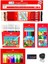 Faber Castell Faber-Castell Mercanlı Kurşun Kalem Kırmızı Kalem ve 12 Li Kuru Sulu Keçeli Pastel Boya 1
