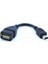 Mini USB Otg 5 Pin Otg 15 cm Oto Teyp Için USB Çevirici 1