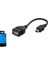 Mini USB Otg 5 Pin Otg 15 cm Oto Teyp Için USB Çevirici 2