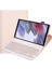 Samsung Galaxy Tab A7 Lite 8.7 T220/T225 Için Klavye+Kılıf Pembe (Yurt Dışından) 2