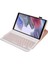 Samsung Galaxy Tab A7 Lite 8.7 T220/T225 Için Klavye+Kılıf Pembe (Yurt Dışından) 5