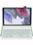 Samsung Galaxy Tab A7 Lite 8.7 T220/T225 Için Klavye+Kılıf Açık Yeşil (Yurt Dışından) 4