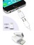 3 Adet Micro USB Den Lightning Iphone Uyumlu Dönüştürücü Otg Çevirici Mini Aparat 3