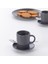 Dınera Espresso Fincanı, Koyu Gri 2