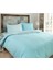 Sheri Home Çift Kişilik Nevresim Çift Taraflı 200 x 220 %100 Pamuk Düğme Detay Colormi x Turkuaz Newblue014533262 1