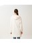 Frig Kapüşonlu Tunik Sweatshirt Ekru 4