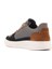 Sail Lakers - Gri Deri, Lacivert Süet, Taba Renk Nubuk Bağcıklı Erkek Sneaker 4