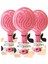 Lionesse Saç Fırçası Yuvarlak Pembe x 3 1