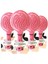 Lionesse Saç Fırçası Yuvarlak Pembe x 4 1