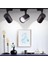 30W LED Ray Spot 3lü Set -Siyah Kasa -Beyaz Işık 2