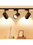 30W LED Ray Spot 3lü Set -Siyah Kasa- 3000K -Günışığı 1