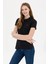 Kadın Siyah Basic T-Shirt 50266348-VR046 1
