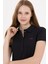 Kadın Siyah Basic T-Shirt 50266348-VR046 2