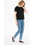 Kadın Siyah T-Shirt 50266326-VR046 4