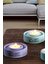 Maison Art Holder | 4'lü Set Mumluk | Tea Light Mumluk Seti | Lila-Yeşil 4