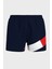 Logolu Deniz Şortu Belden Bağlamalı Cepli Slim Fit Mayo Short Erkek Mayo Short UM0UM02048 Dw5 3