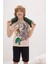 Erkek Çocuk Marvel Comics Kısa Kollu Şortlu Pijama Takım Z9342A623SM 2